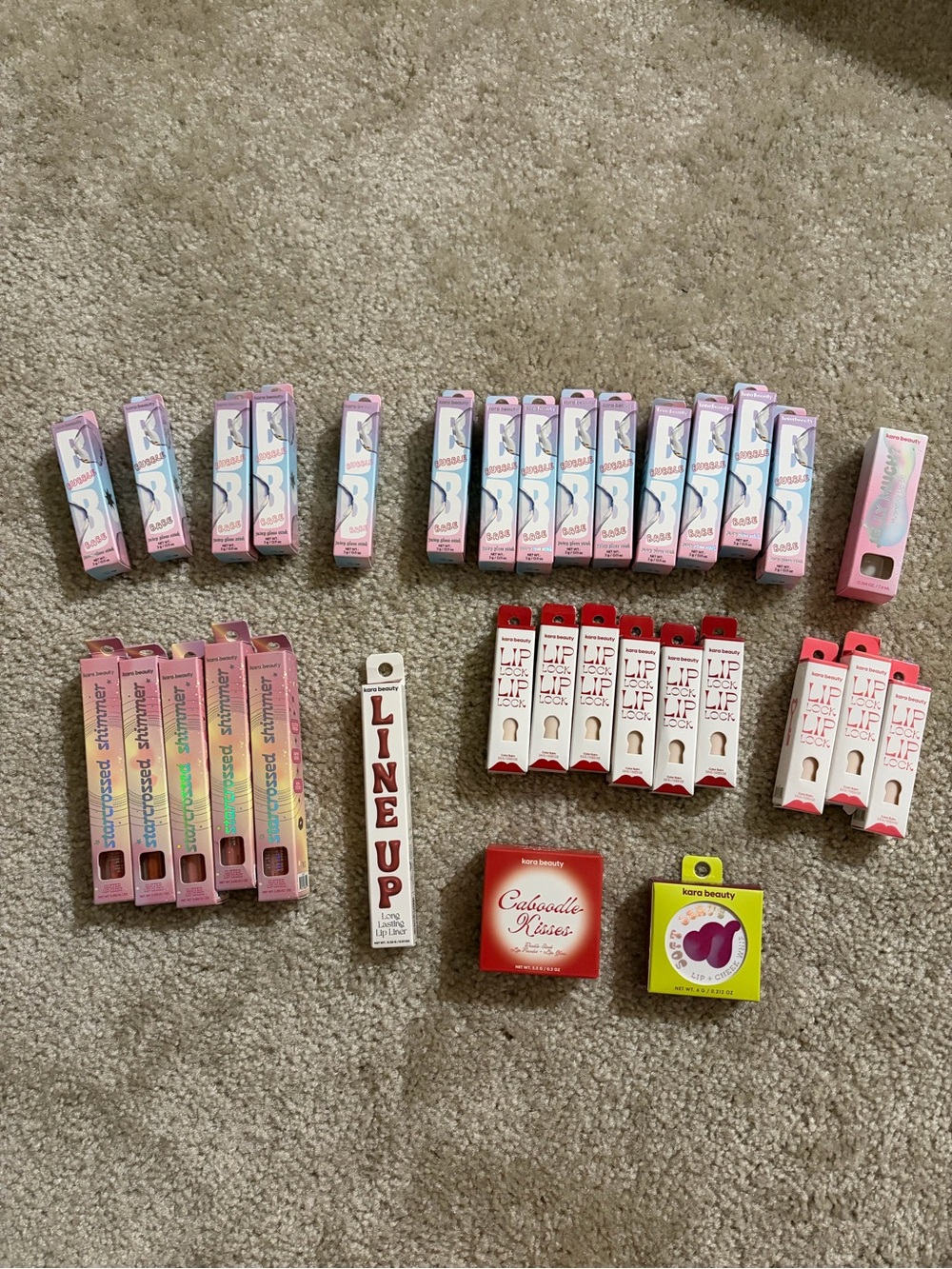 Kara Beauty Lip Bundle 32pc NWT read description